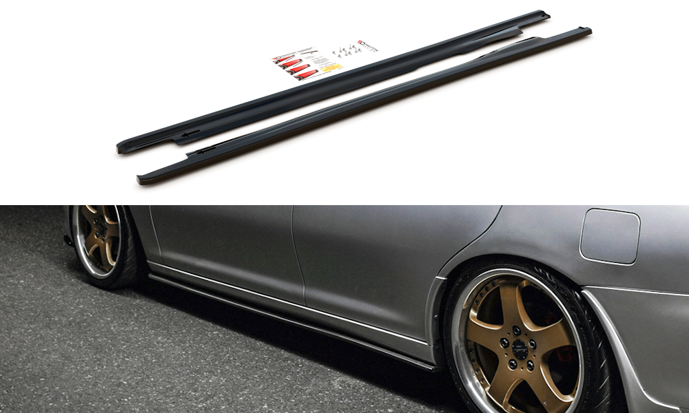 Seitenschweller Ansatz für Mazda Xedos 6 Carbon Look