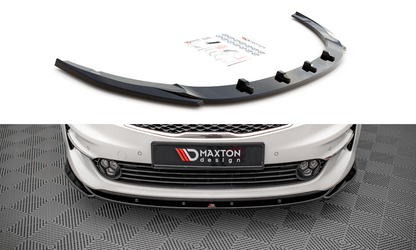 Front Ansatz V.2 für Kia Optima Mk4 schwarz Hochglanz