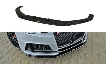 Front Ansatz V.2 für Audi RS3 8V Sportback schwarz Hochglanz