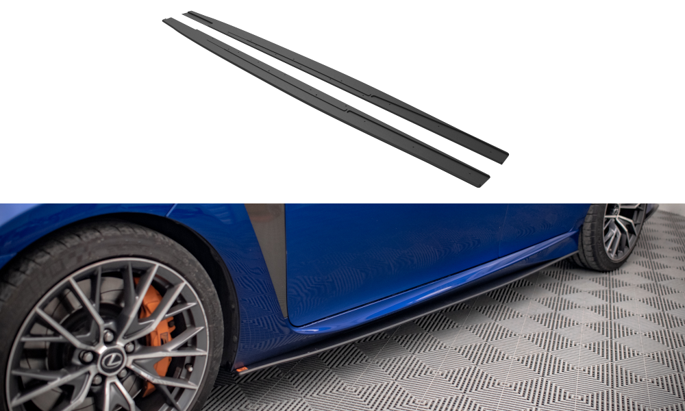 Street Pro Seitenschweller Ansatz für Lexus GS F Mk4 Facelift