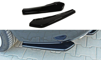 Heck Ansatz Flaps Diffusor für AUDI A5 S-LINE Carbon Look