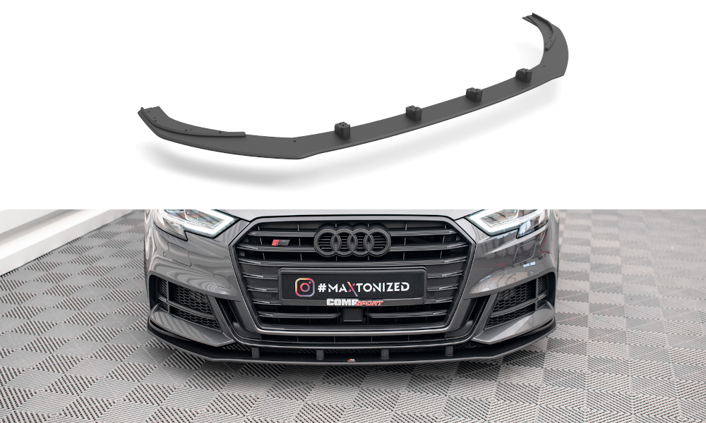 Street Pro Front Ansatz für für Audi S3 Sportback 8V Facelift