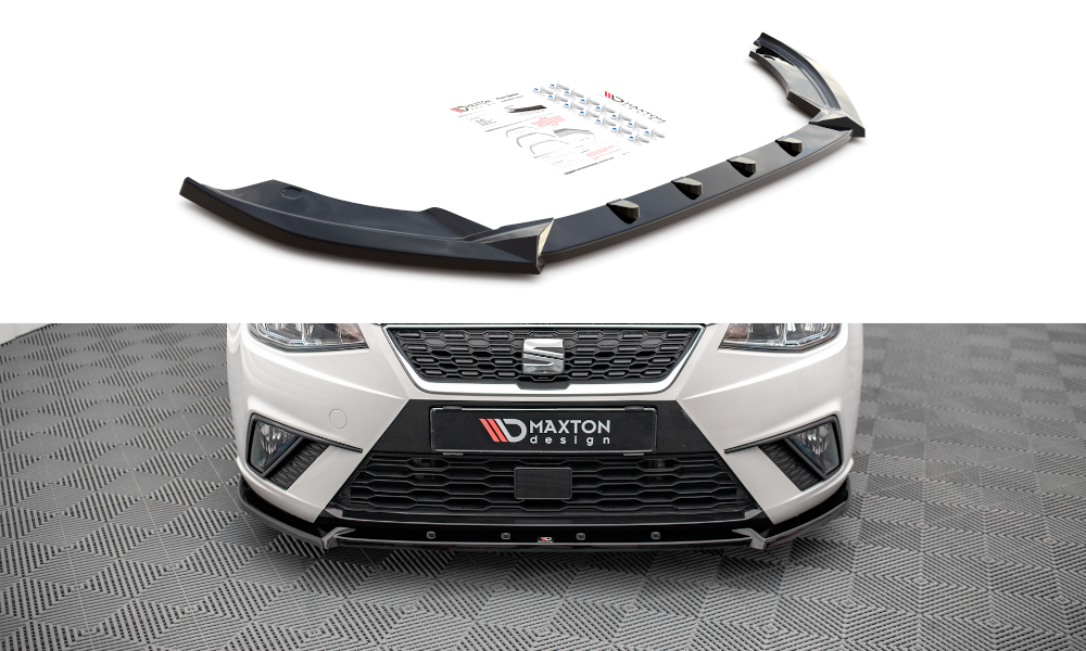 Front Ansatz V.1 für Seat Ibiza FR/ Standard Mk5 Carbon Look