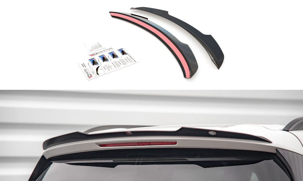 Spoiler CAP für Mercedes-Benz GLS AMG-Line X167 schwarz matt