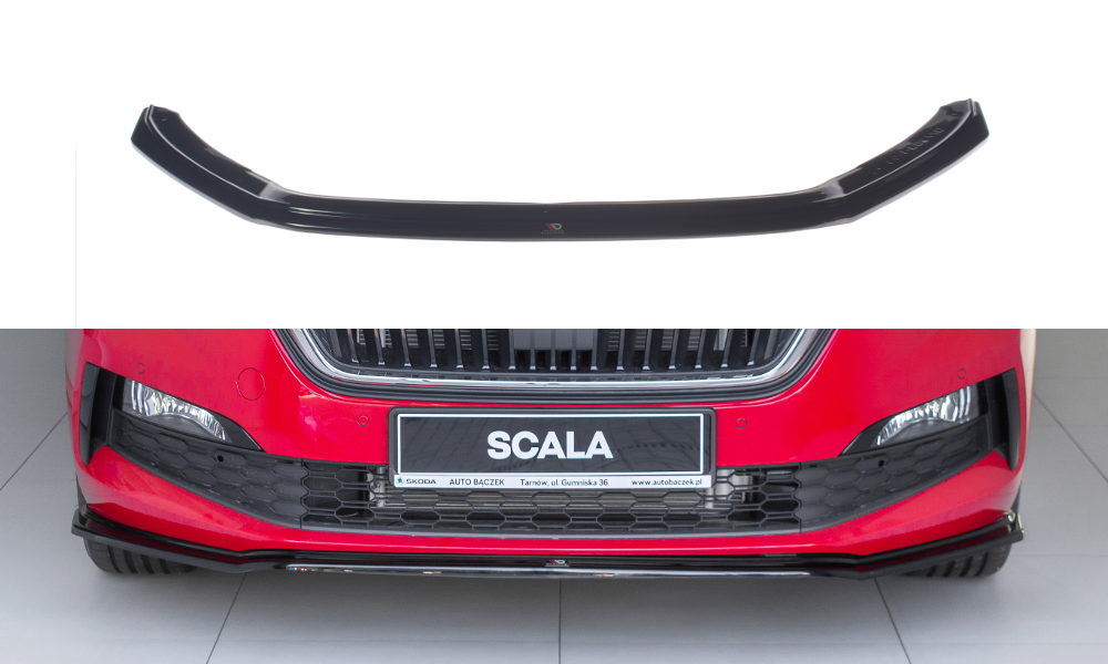 Front Ansatz V.3 für Skoda Scala Carbon Look