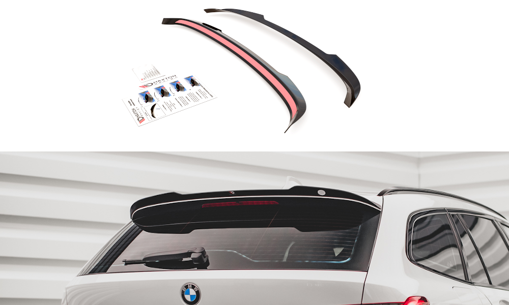 Spoiler CAP für BMW 3er Touring G21 M-Paket Carbon Look