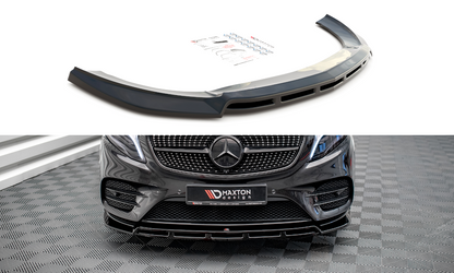 Front Ansatz V.5 für Mercedes-Benz V-Klasse AMG-Line W447 Facelift schwarz matt