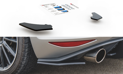 Robuste Racing Heck Ansatz Flaps Diffusor für L + R V.2 VW Golf 7 GTI