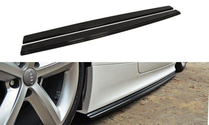 Seitenschweller Ansatz für Audi TT RS 8J schwarz Hochglanz