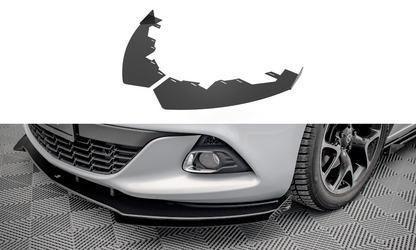 Front Flaps Opel Astra GTC OPC-Line J schwarz Hochglanz