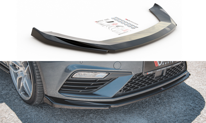 Front Ansatz V.5 für Seat Leon Cupra / FR Mk3 FL Carbon Look