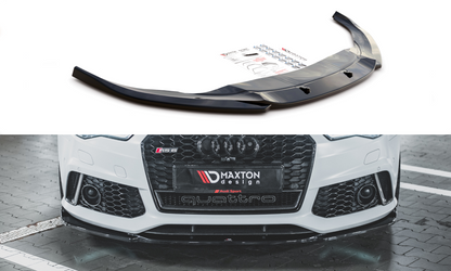 Front Ansatz V.3 für Audi RS6 C7 Carbon Look