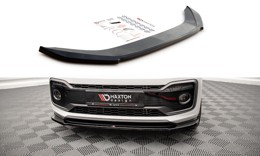 Front Ansatz für Volkswagen Up GTI schwarz Hochglanz