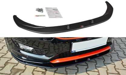 Front Ansatz V.1 für Ford Focus ST-Line Mk3 FL schwarz matt