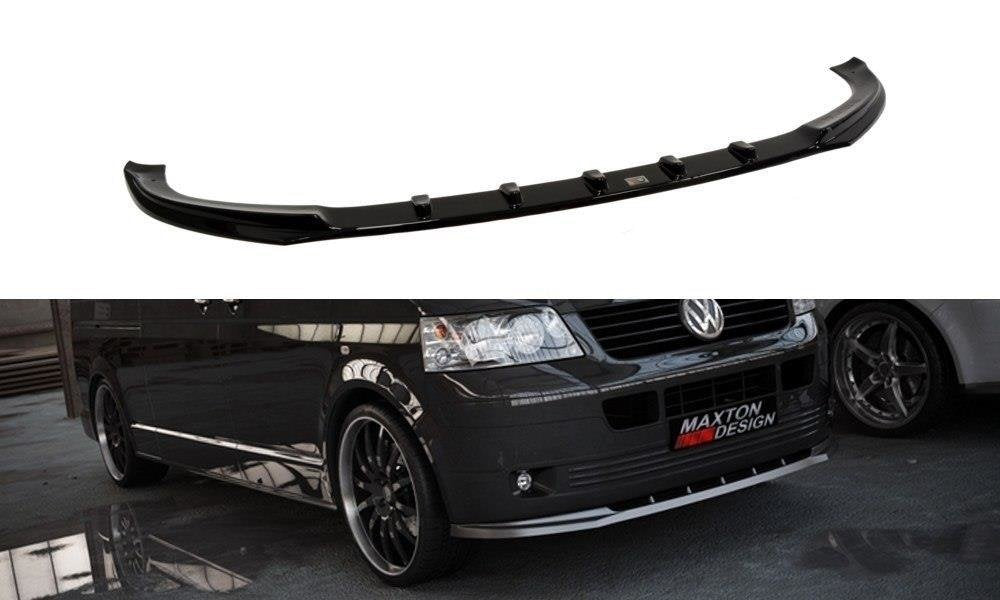 Front Ansatz für VW T5 (vor Facelift) schwarz matt
