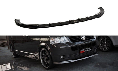 Front Ansatz für VW T5 (vor Facelift) schwarz matt