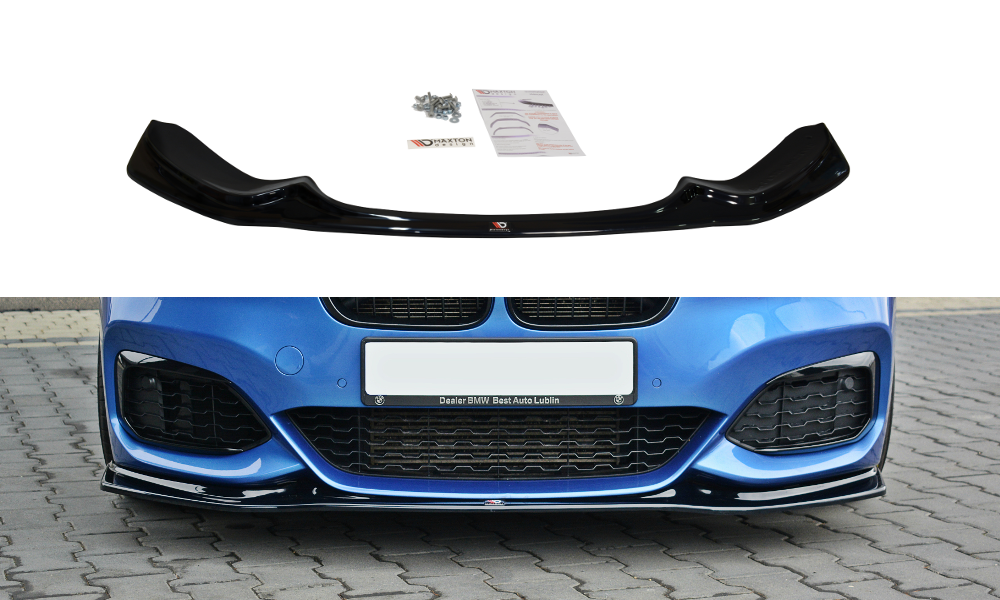 Front Ansatz V.3 für  BMW 1er F20/F21 M-Power Carbon Look
