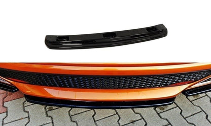 Mittlerer Diffusor Heck Ansatz für HONDA CIVIC VIII TYPE S/R  schwarz Hochglanz