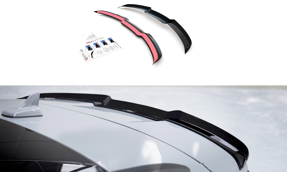 Spoiler CAP V.1 für Audi RS6 C8 schwarz Hochglanz