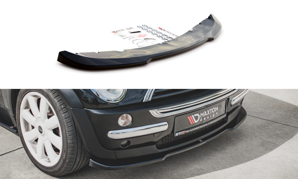 Front Ansatz für Mini Cooper / One R50  schwarz matt