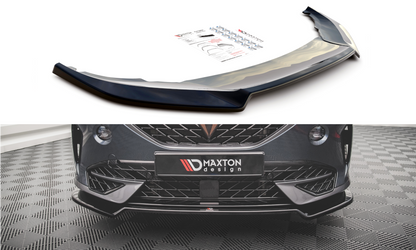 Front Ansatz V.3 für Cupra Formentor schwarz Hochglanz