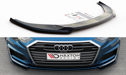 Front Ansatz V.1 für Audi A6 S-Line / S6 C8  schwarz matt