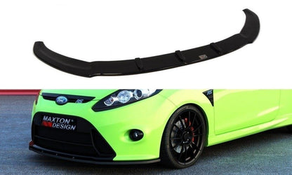 Front Ansatz für (RS Look Stoßstange) Ford Fiesta Mk7  schwarz matt
