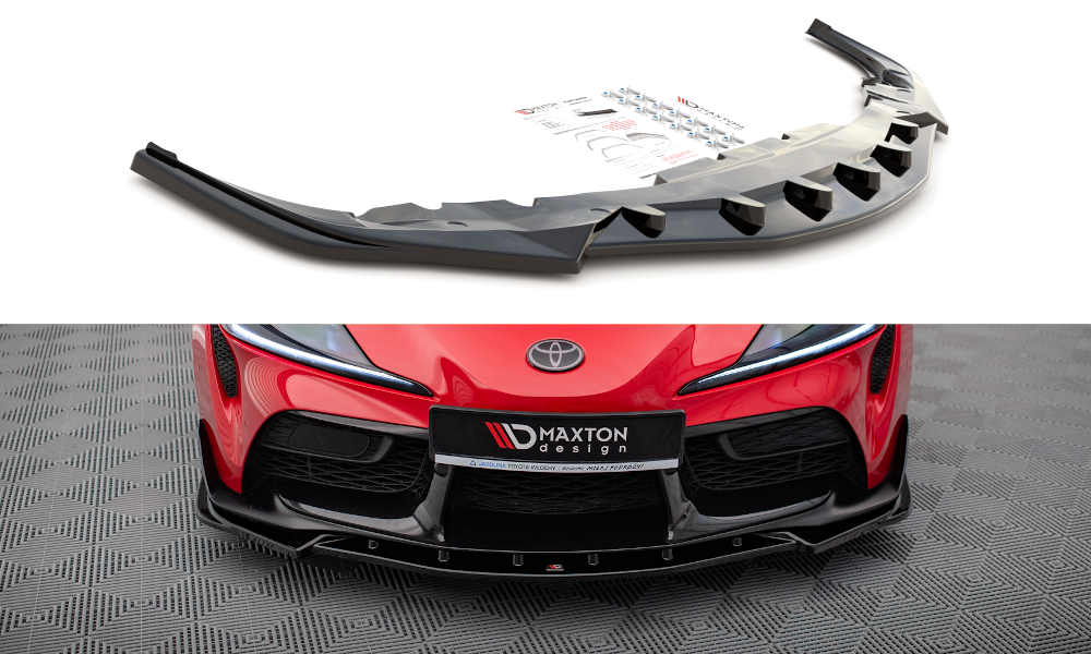 Front Ansatz V.4 für Toyota Supra Mk5 schwarz matt