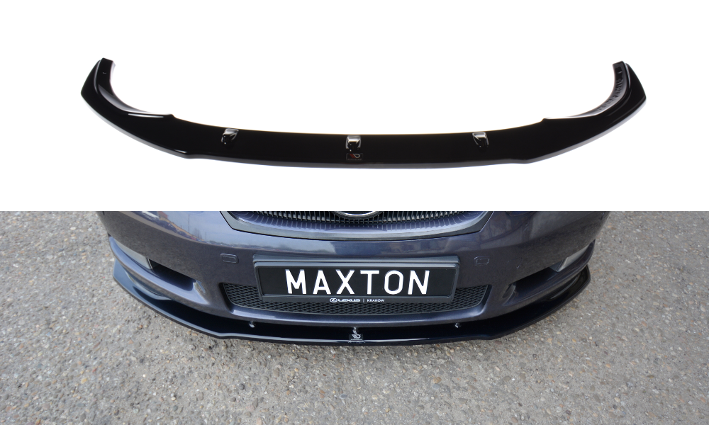 Front Ansatz V.1 für LEXUS GS MK.3  schwarz Hochglanz