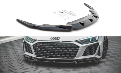 Front Ansatz V.1 für Audi R8 Mk2 Facelift schwarz matt