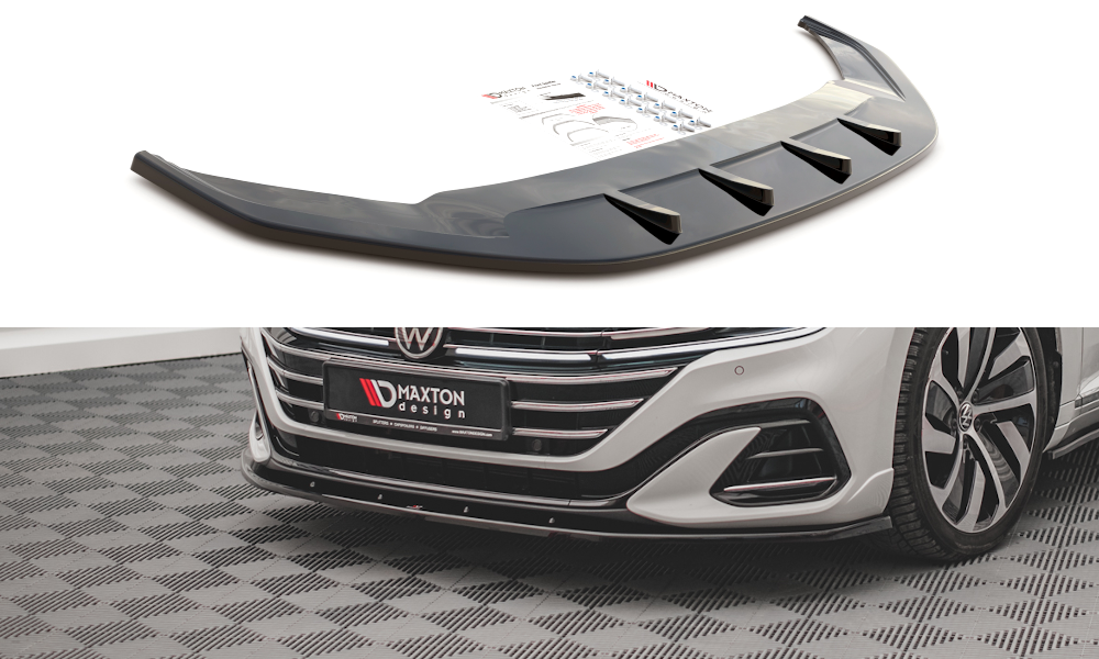 Front Ansatz V.2 für Volkswagen Arteon R-Line Facelift Carbon Look