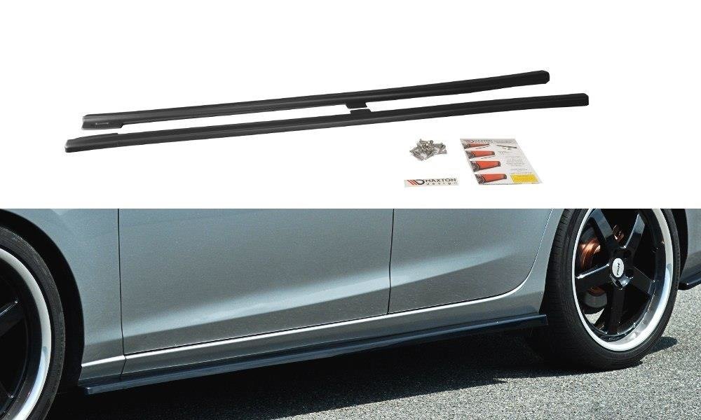Seitenschweller Ansatz für Mazda 6 GJ (Mk3) Wagon schwarz matt