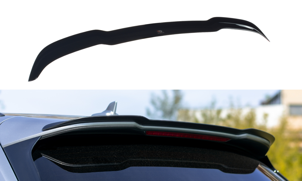 Spoiler CAP für Audi SQ5/Q5 S-line  MkII schwarz matt