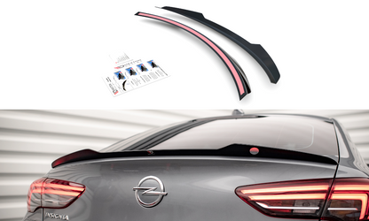 Spoiler CAP für Opel Insignia Mk2 schwarz Hochglanz