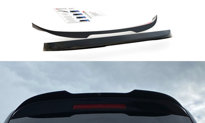 Spoiler CAP für Volkswagen Caddy Mk. 4 schwarz Hochglanz