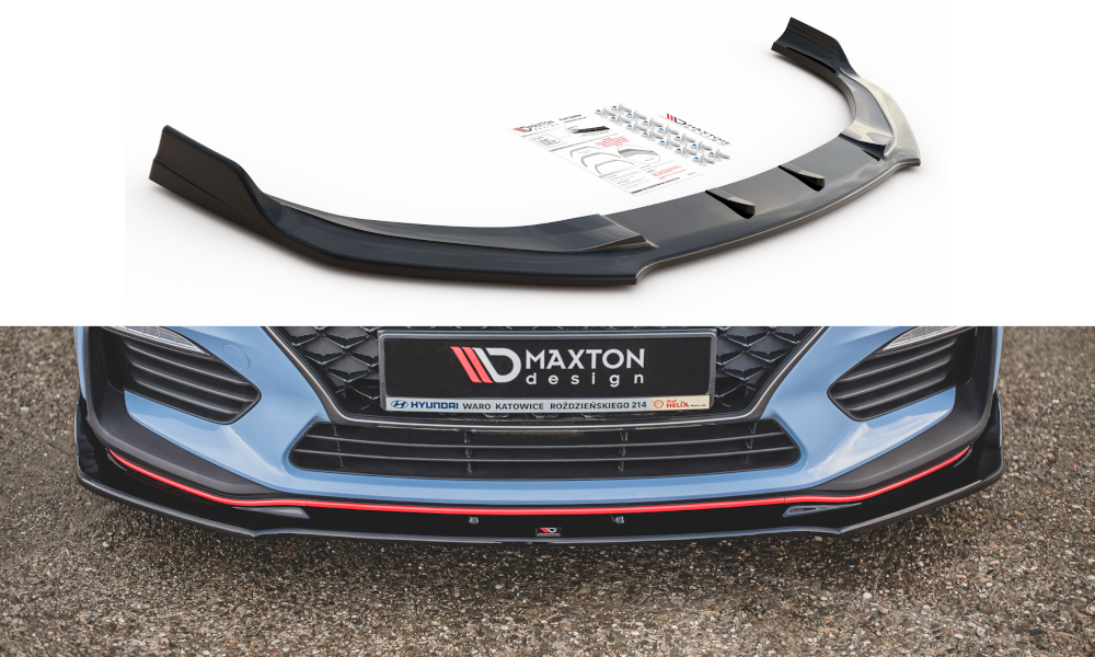 Front Ansatz V.3 für Hyundai I30 N Mk3 Hatchback/ Fastback Carbon Look