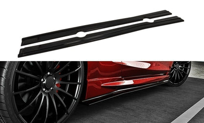 Seitenschweller Diffuser Ford Fiesta ST / ST-Line Mk7 / Mk7 FL Carbon Look