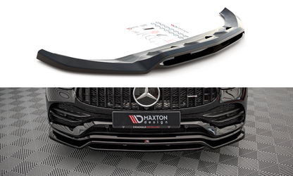 Front Ansatz für Mercedes-Benz GLC Coupe AMG-Line C253 Facelift schwarz matt