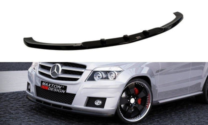 Front Ansatz für MERCEDES GLK W204 (FÜR STANDARD STOßSTANGE) schwarz matt