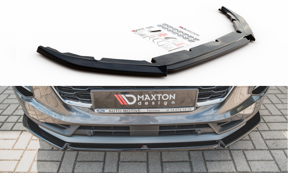Front Ansatz für Ford Puma  Carbon Look