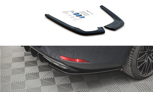 Heck Ansatz Flaps Diffusor für Seat Leon FR ST Mk4 Carbon Look