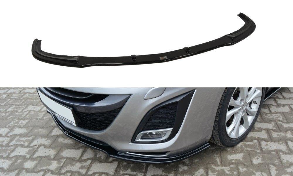 Front Ansatz für MAZDA 3 MK2 SPORT (vor Facelift) schwarz matt