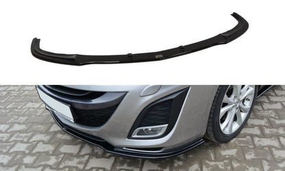 Front Ansatz für MAZDA 3 MK2 SPORT (vor Facelift) schwarz matt