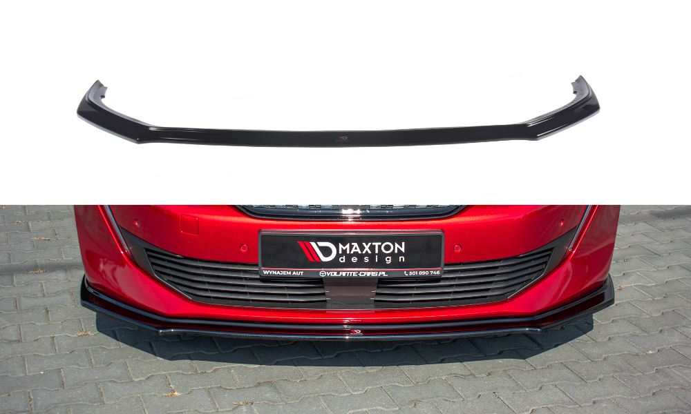 Front Ansatz V.2 für Peugeot 508 Mk2 Carbon Look