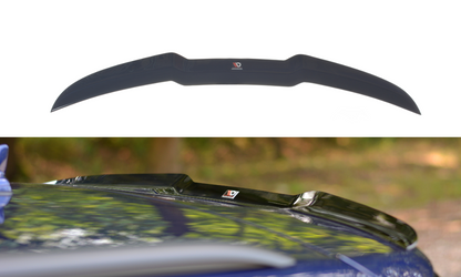 Spoiler CAP für Audi RS4 B9 Avant schwarz matt