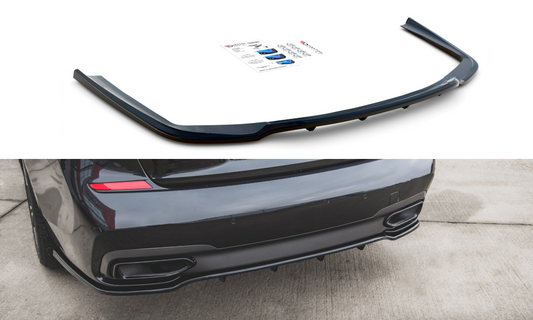 Mittlerer Diffusor Heck Ansatz DTM Look für BMW 7 M-Paket G11 Carbon Look