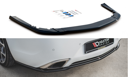 Mittlerer Diffusor Heck Ansatz für Opel Insignia Mk. 1 OPC Facelift Carbon Look