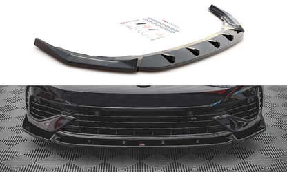 Front Ansatz V.2 für Volkswagen Golf R Mk8 Carbon Look