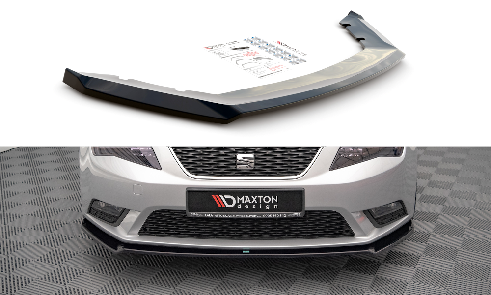 Front Ansatz V.2 für Seat Leon Mk3 schwarz matt