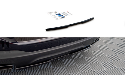 Mittlerer Diffusor Heck Ansatz für BMW 6er GT G32 M-Paket Carbon Look